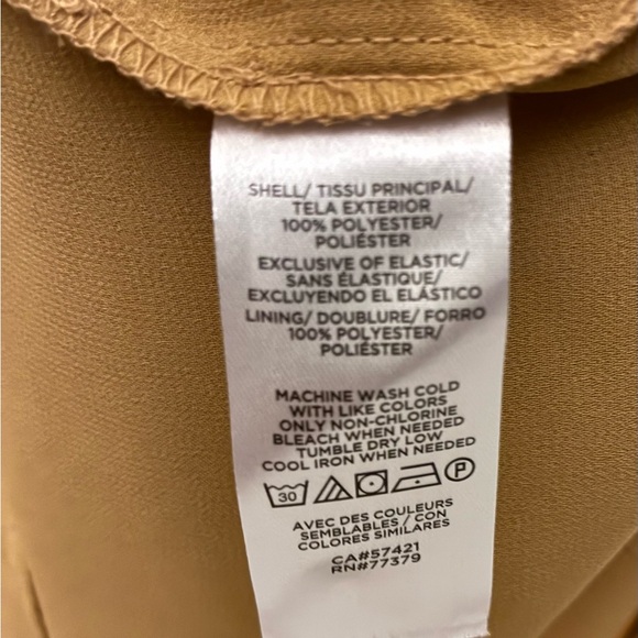 Ann Taylor Mustard Ruffle Blouse - Picture 4 of 4